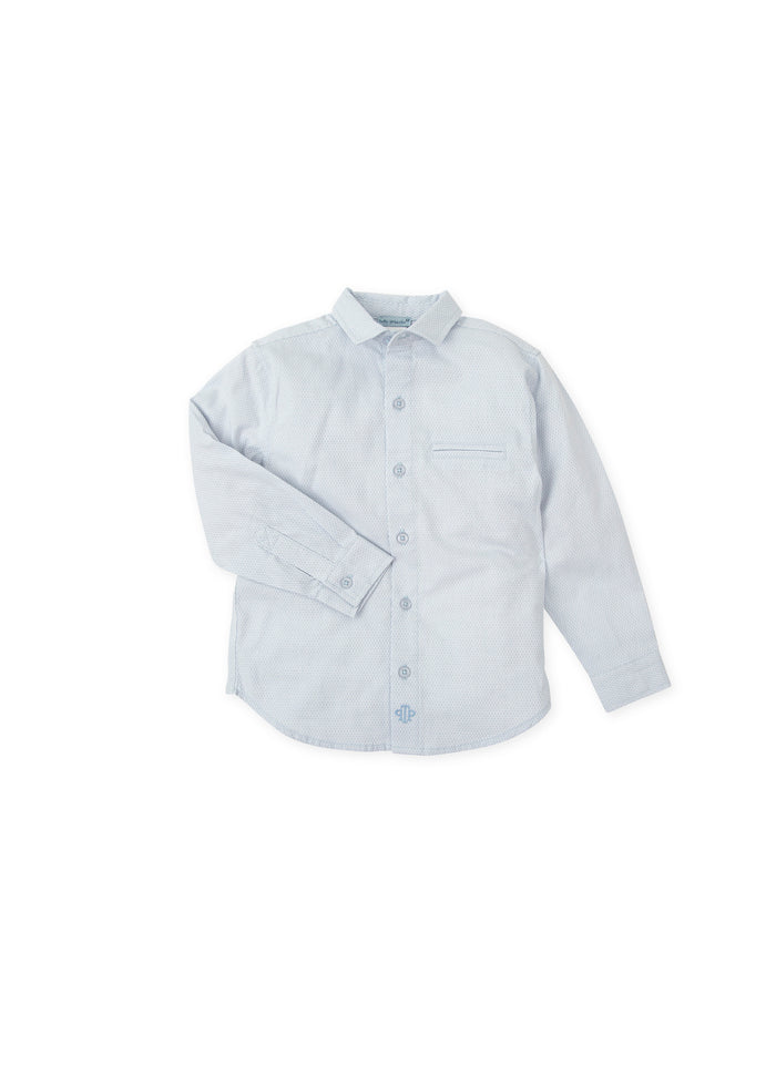 tiamia Camisa manga larga lisa porcelana niño Rebajas baratas