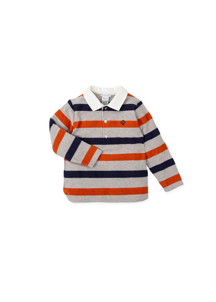 tiamia Polo rayas piedra niño Rebajas de fábrica