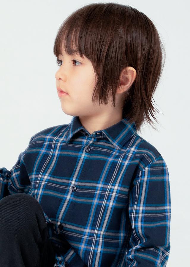 tiamia Camisa m/l cuadros niño Tienda