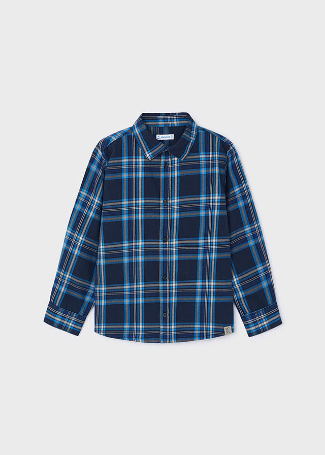 tiamia Camisa m/l cuadros niño Tienda