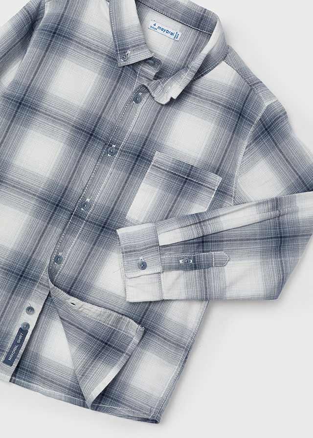 tiamia Camisa m/l cuadros niño Liquidación