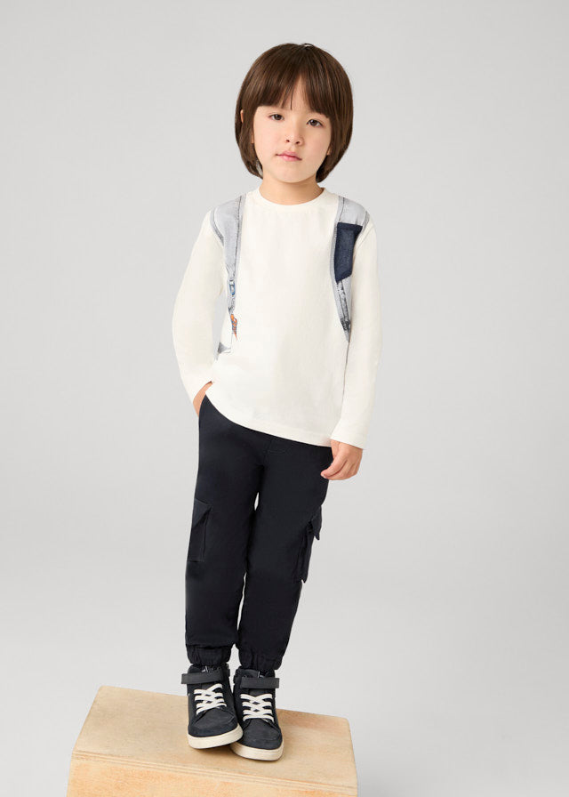 tiamia Pantalón cargo niño ÚLTIMAS EDICIONES