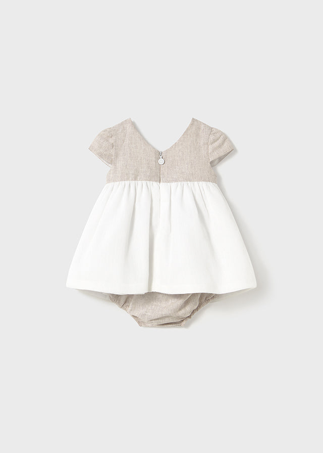 tiamia Vestido con cubrepañal combinado ceremonia recién nacida Los más vendidos