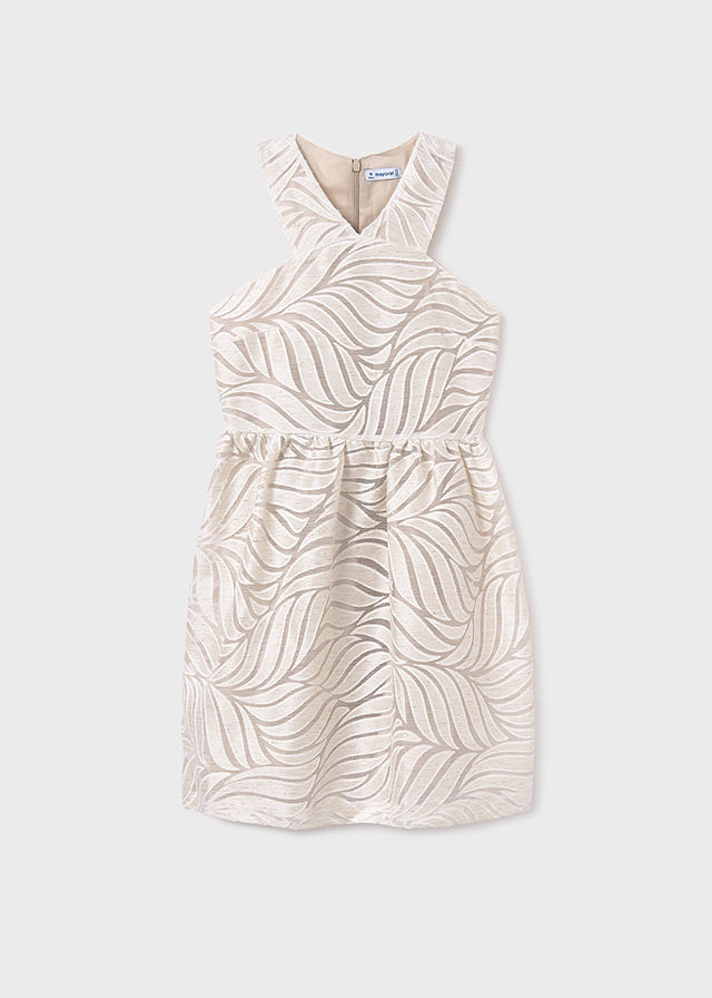tiamia Vestido tirantes cruzados devoré chica COMPRAR AHORA