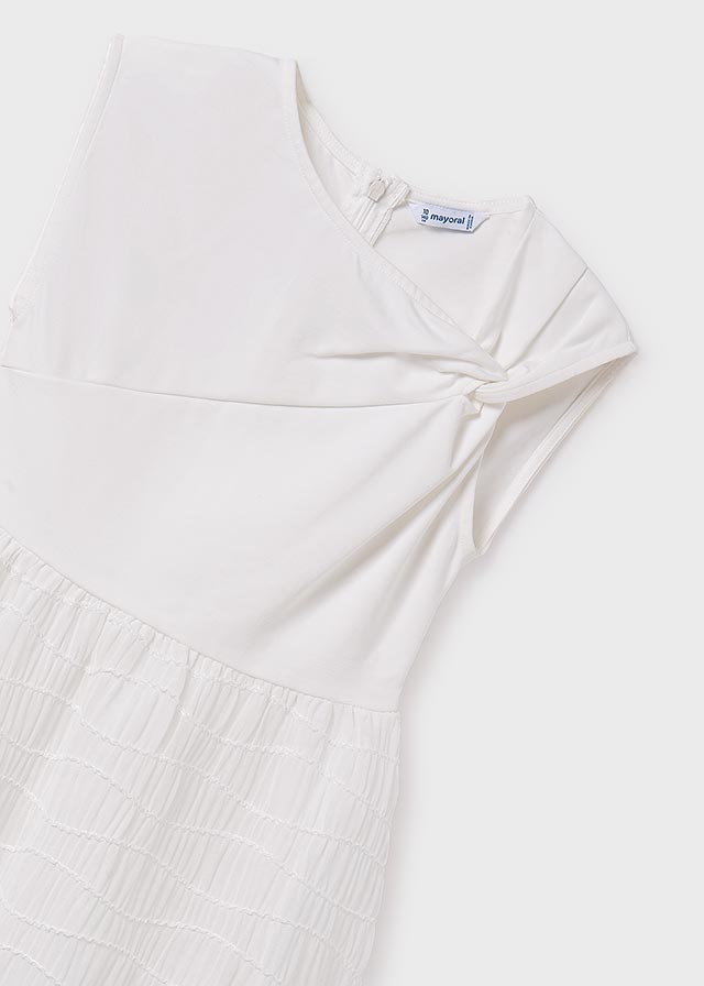 tiamia Vestido combinado globo chica ÚLTIMAS EDICIONES