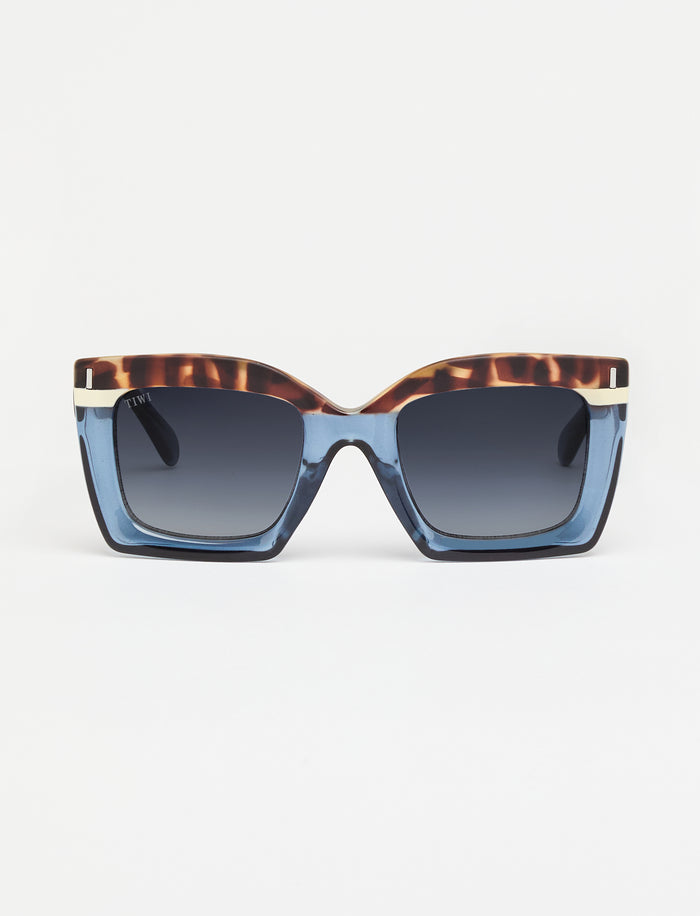 tiwi MALI Tricolor Vintage Tortoise/Blue/Beige Precios de Black Friday