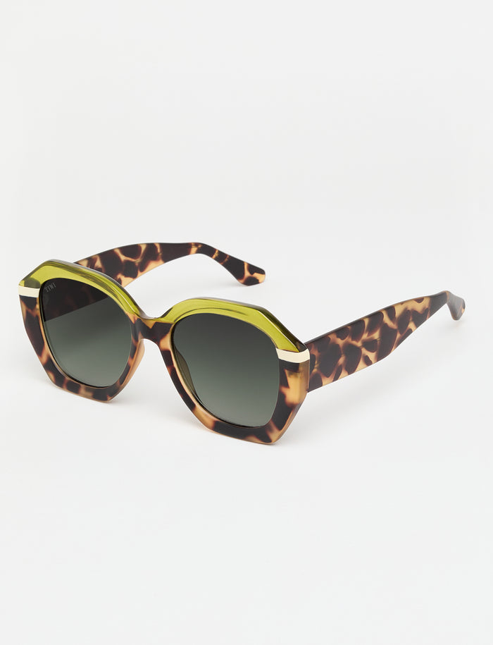 tiwi VEGA Tricolor Green Tortoise/Green/Beige Última moda