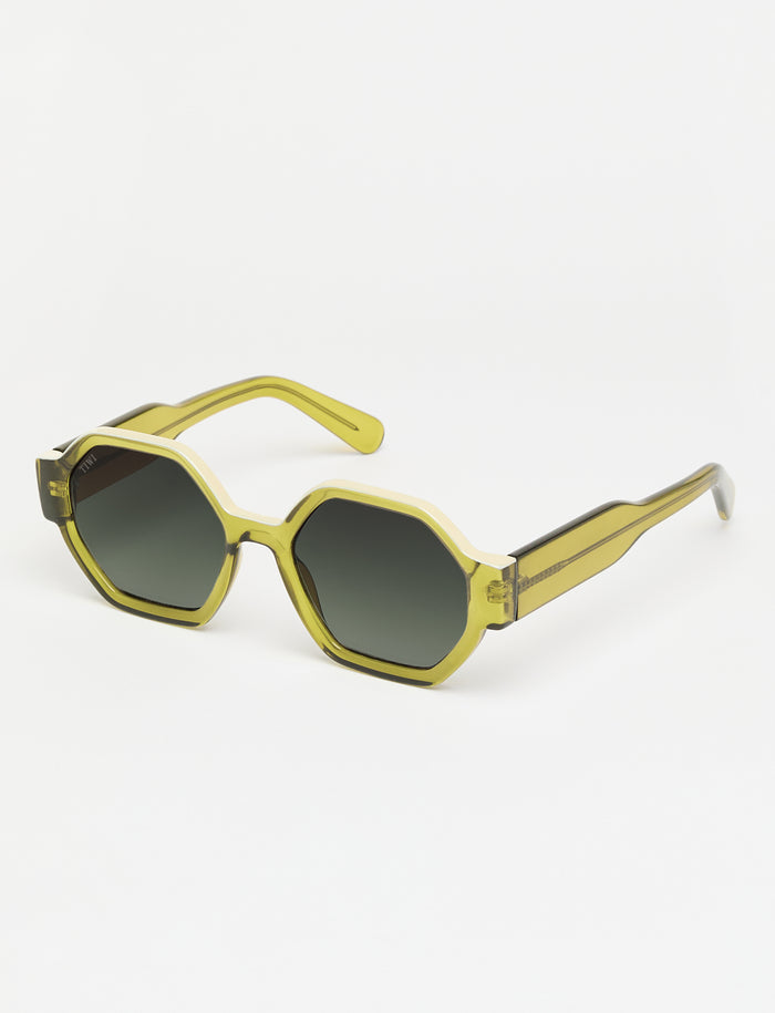 tiwi VALETTE Tricolor Green Tortoise/Green/Beige Rebajas de fin de temporada