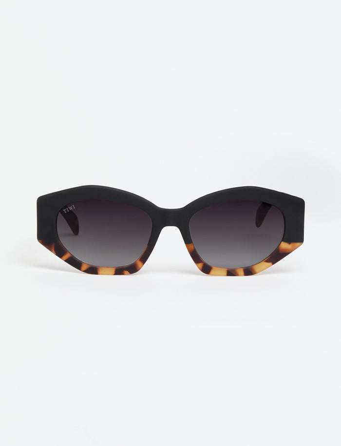 tiwi COLETTE Rubber Green Tortoise / Black Ofertas especiales