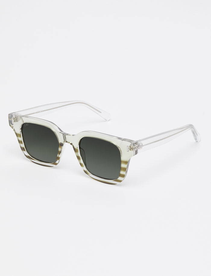 tiwi LIO Shiny Transparent /Gradient Stripe Green Gran oferta