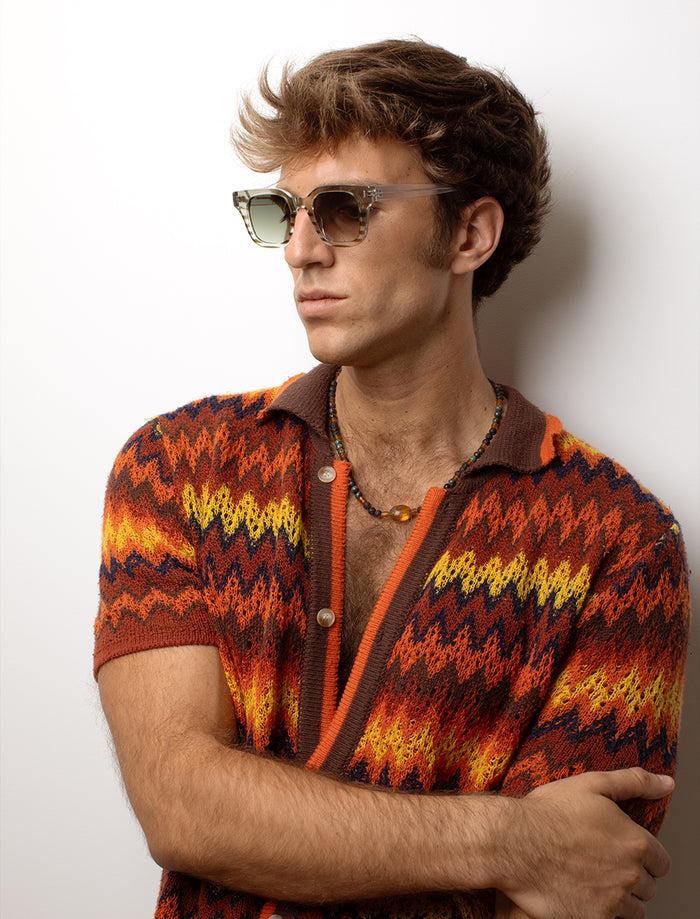 tiwi LIO Shiny Transparent /Gradient Stripe Green Gran oferta
