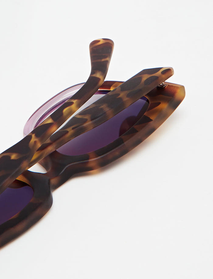 tiwi KERR Rubber Bicolor Green Tortoise/Shiny Lavender Última moda