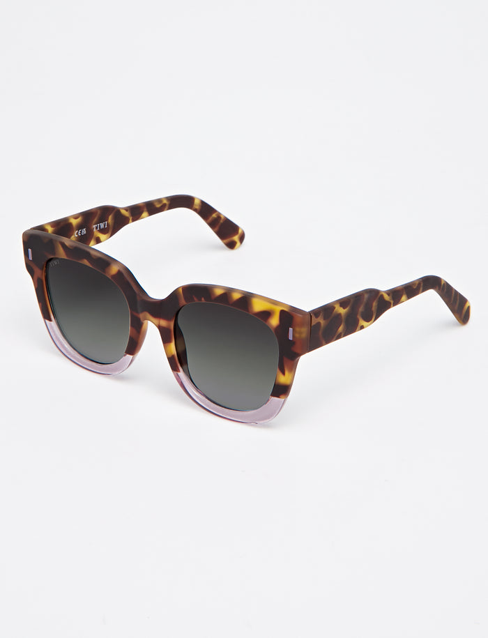 tiwi KERR Rubber Bicolor Green Tortoise/Shiny Lavender Última moda