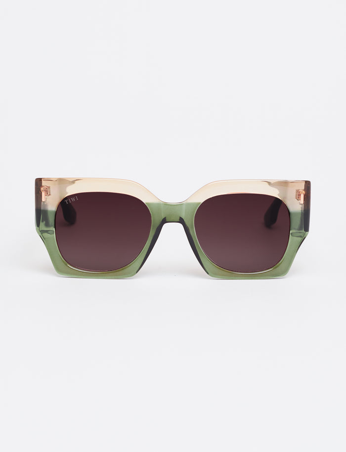 tiwi MATT Bicolor Shiny Pink/Green Superdescuento