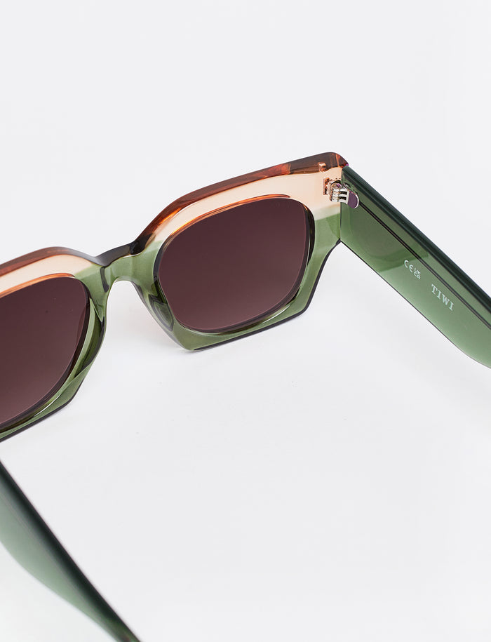 tiwi MATT Bicolor Shiny Pink/Green Superdescuento