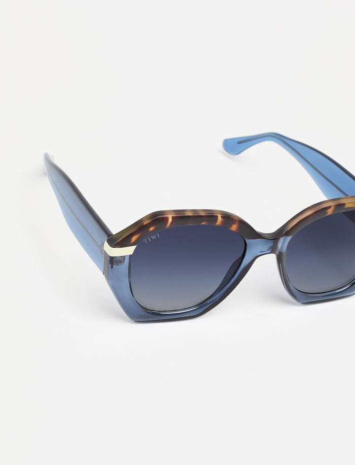 tiwi VEGA Tricolor Vintage Tortoise/Blue/Beige Última moda
