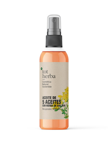 ﻿tot herba 5 Aceites 100 ml