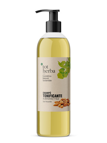 tot herba Champú Tonificante Almendras y tilo 500 ml