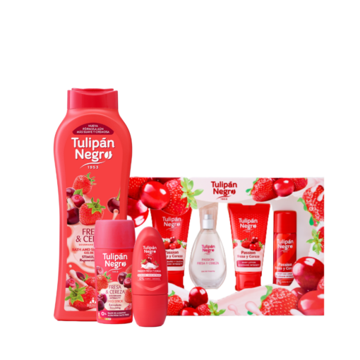 tulipán negro Pack Fresa y Cereza