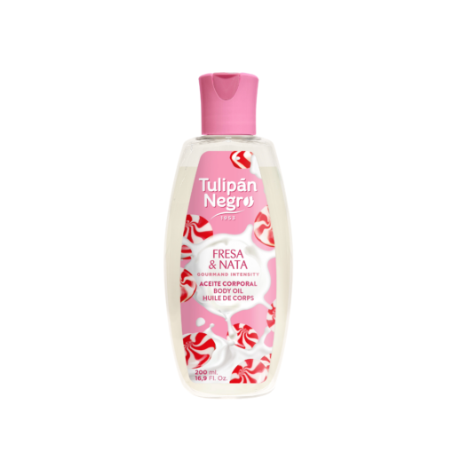 tulipán negro Aceite Corporal Tulipán Negro Fresa & Nata 200 ml Descuento por venta flash