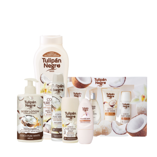 tulipán negro Pack Coco Pure White