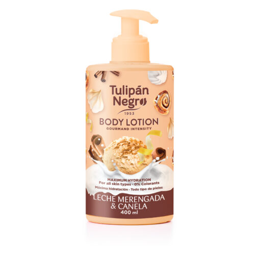 tulipán negro Body Lotion Tulipán Negro Leche Merengada & Canela 400 ml Devoluciones gratuitas