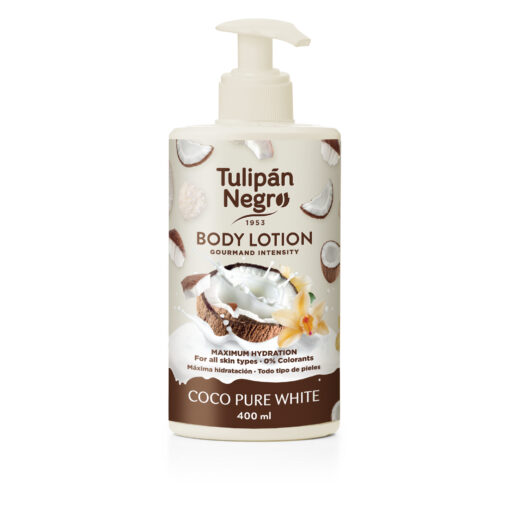 tulipán negro Body Lotion Tulipán Negro Coco Pure White 400ml Outlet
