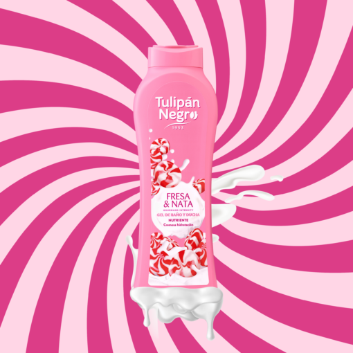 tulipán negro Gel Tulipán Negro Fresa y Nata 650 ml