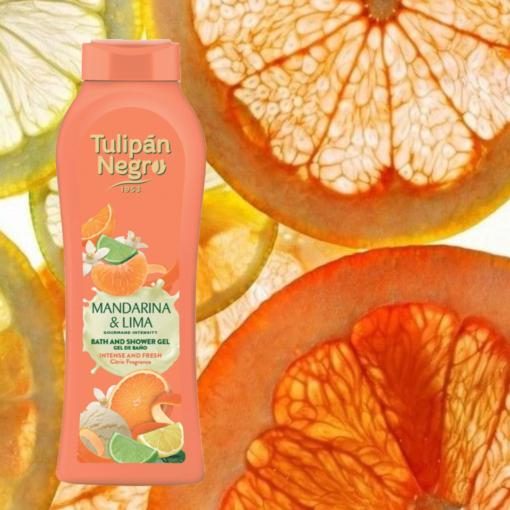 tulipán negro Gel de Baño Tulipán Negro Mandarina & Lima 650 ml