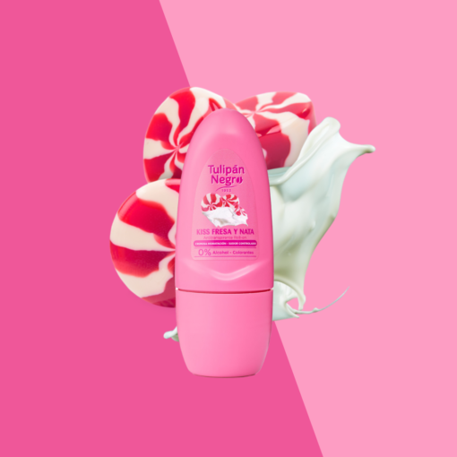 tulipán negro Desodorante Roll-on Fresa & Nata 50 ml