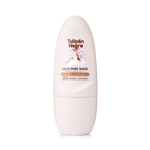 tulipán negro Desodorante Roll-On Coco Pure White 50 ml Rebajas online