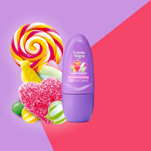 tulipán negro Desodorante Roll-on Candy Fantasy 50 ml