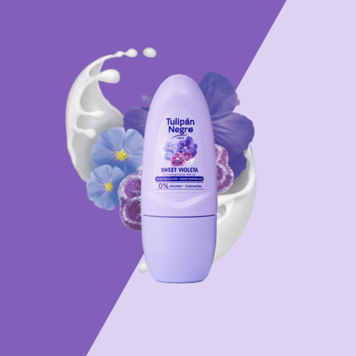 tulipán negro Desodorante Roll-on Sweet Violeta 50 ml