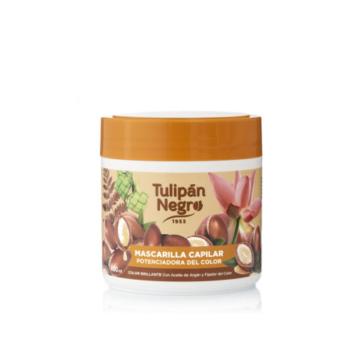 tulipán negro Mascarilla Capilar Potenciadora de Color 400 ml Solo hoy