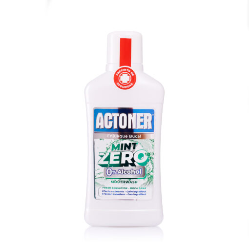 tulipán negro Enjuague Bucal Actoner ZERO Mint 500 ml Promoción trimestral