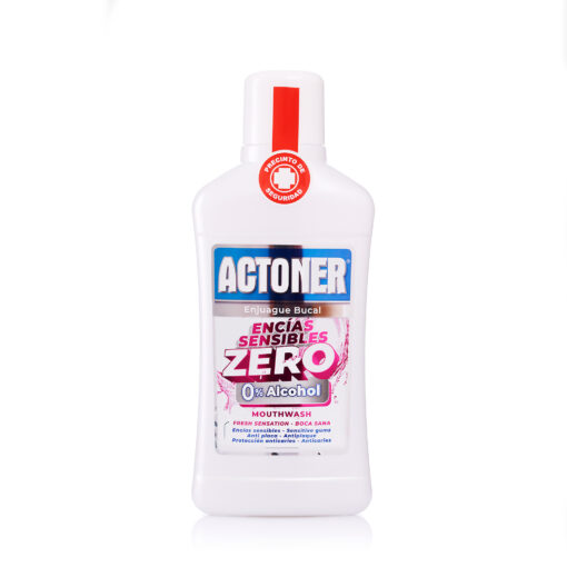 tulipán negro Enjuague Bucal Actoner ZERO Encías Sensibles 500 ml Solo queda un día