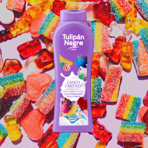 tulipán negro Gel de baño Tulipán Negro Candy Fantasy 650 ml
