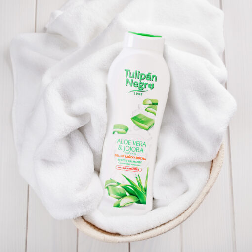 tulipán negro Gel de baño Tulipán Negro Aloe Vera 650 ml