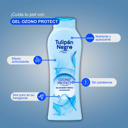 tulipán negro Gel de baño Tulipán Negro Ozono Protect 650 ml Oferta exclusiva