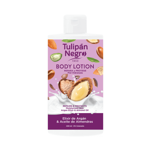 tulipán negro Body Lotion Tulipán Negro Elixir de Argán & Aceite de Almendras 400 ml Última moda