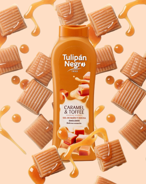 tulipán negro Gel de baño Tulipán Negro Caramel & Toffee 650 ml