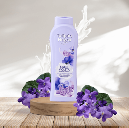 tulipán negro Gel de baño Tulipán Negro Sweet Violeta 650 ml