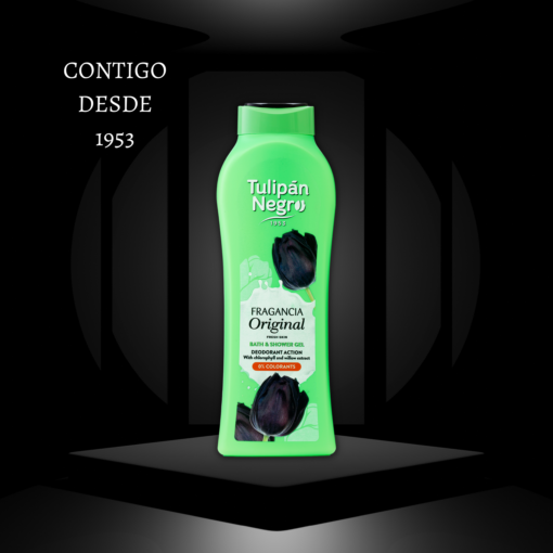 tulipán negro Gel de baño Tulipán Negro Original 650 ml