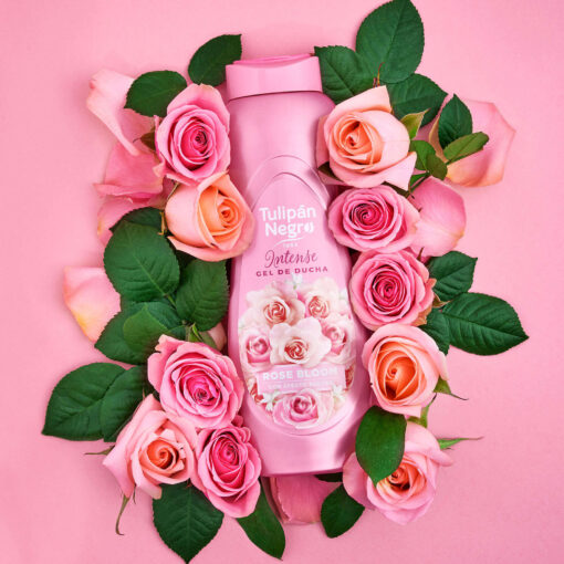 tulipán negro Gel de Ducha Intense Rose Bloom 550 ml