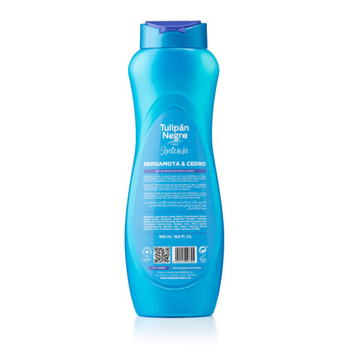 tulipán negro Gel de Ducha Intense Bergamota & Cedro 550 ml Venta caliente