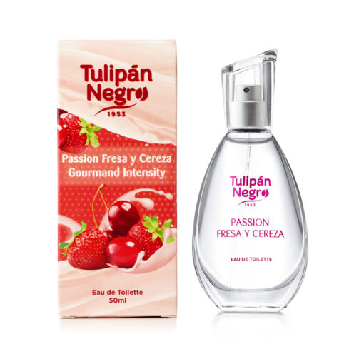 tulipán negro Agua de Colonia Tulipán Negro Passion Fresa y Cereza 50 ml Ventas relámpago