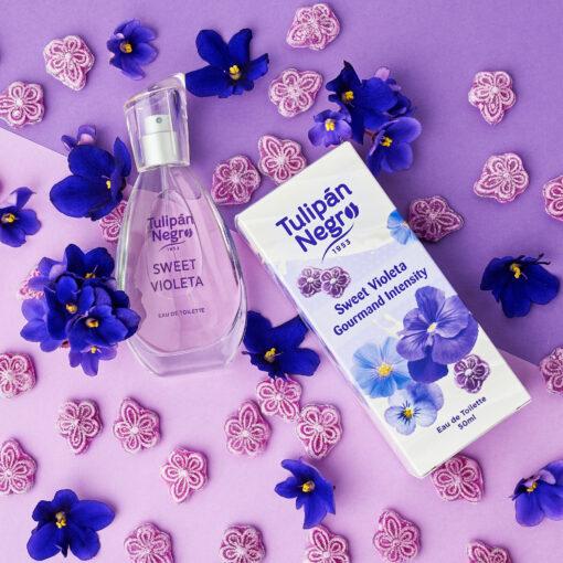 tulipán negro Agua de Colonia Tulipán Negro Sweet Violeta 50 ml
