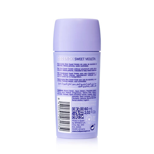 tulipán negro Desodorante Tulipán Negro Deo Stick Sweet Violeta 60 ml Envío gratis