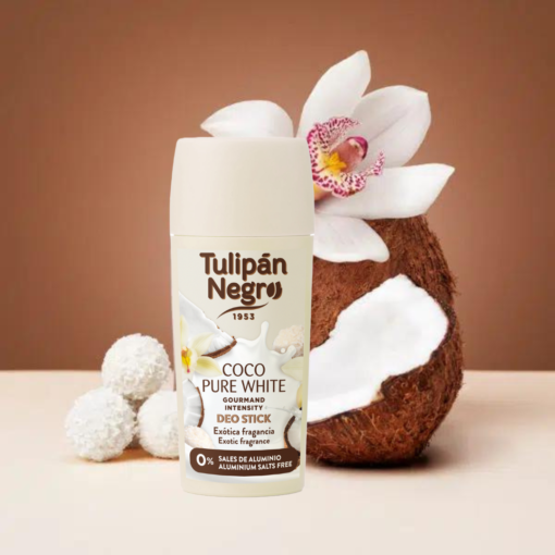 tulipán negro Desodorante Tulipan Negro Deo Stick Coco Pure White 60 ml