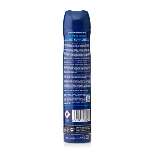 tulipán negro Desodorante Antitranspirante Tulipán Negro For Men Sport 200 ml Promoción por tiempo limitado